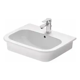 Умивальник D-Code Duravit 0337540000 — вид спереду