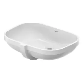 Умивальник D-Code Duravit 0338560000 — вид спереду