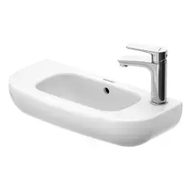 Умивальник D-Code Duravit 07065000082 — вид на білому тлі