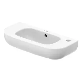Умивальник D-Code Duravit 07065000082 — вид спереду