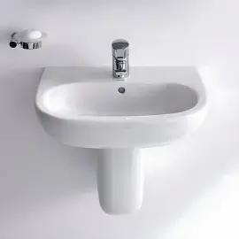 Умивальник D-Code Duravit 23105500002 — бічний ракурс