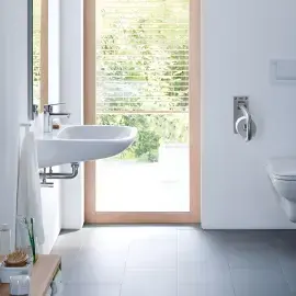 Умивальник D-Code Vital Duravit 23126000002 — бічний ракурс
