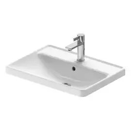 Умывальник D-Neo Duravit 0357600027 — вид на белом фоне