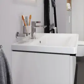 Умивальник D-Neo Duravit 2367650000 — вид ззаду