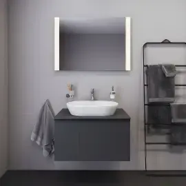 Умивальник D-Neo Duravit 2372600070 — у встановленому вигляді