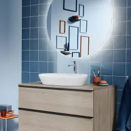Умивальник D-Neo Duravit 2372600070 — ракурс 3/4