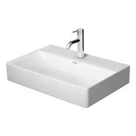 Умивальник DuraSquare Duravit 2356600070 — бічний ракурс