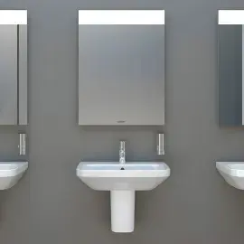 Умивальник DuraStyle Duravit 2319550000 — бічний ракурс