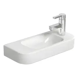 Умивальник Happy D.2 Duravit 0711500008 — вид на білому тлі