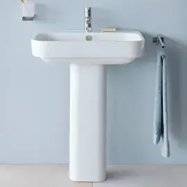 Умивальник Happy D.2 Duravit 2316650000 — бічний ракурс