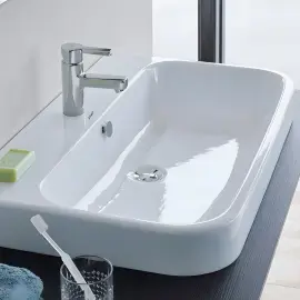 Умивальник Happy D.2 Duravit 2318650027 — бічний ракурс