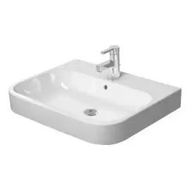 Умывальник Happy D.2 Duravit 2318650060 — вид на белом фоне