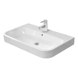 Умывальник Happy D.2 Duravit 2318800027 — вид на белом фоне