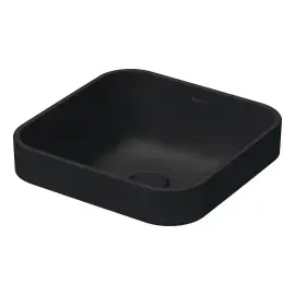 Умивальник Happy D.2 Duravit 2359401300 Anthracite Matt — вид на білому тлі