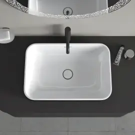 Умивальник Happy D.2 Duravit 2359606100 — вид згори