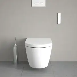 Унітаз-біде SensoWash® Starck f Compact Duravit 650000012004320 — технічне креслення з розмірами