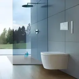 Унітаз-біде SensoWash® Starck f Compact Duravit 650000012004320 — вид ззаду