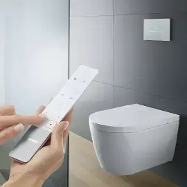 Унітаз-біде SensoWash® Starck f Compact Duravit 650000012004320 — деталь крупним планом