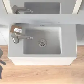 Умивальник Vero Air Duravit 0724500009 — бічний ракурс