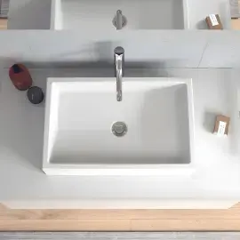 Умивальник Vero Air Duravit 2351600000 — вид ззаду