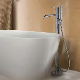 Змішувач для ванни Wave Duravit BA5250000010 Cromo — вид спереду