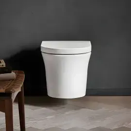 Унітаз підвісний White Tulip Duravit 2576092000 + 0027090000 — деталь крупним планом
