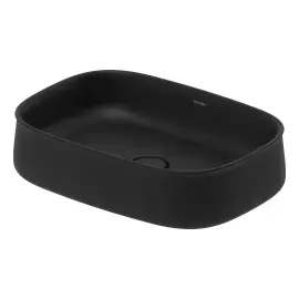 Умивальник Zencha Duravit 2373551379 Anthracite Matt — вид на білому тлі