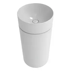 Умывальник MonoTwin Slim Flaminia MTC42P — вид на белом фоне