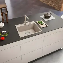 Кухонна мийка Maris MRG 610-52 TL Franke 114.0668.901 Sahara — вид спереду