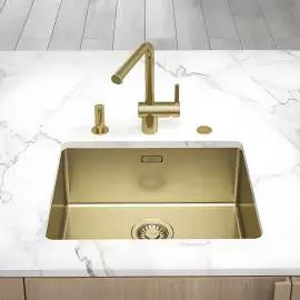 Кухонна мийка Mythos BXM 210/110-50 Franke 127.0662.540 — бічний ракурс