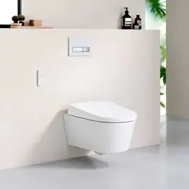 Унітаз-біде підвісний AquaClean Sela Geberit 146.145.11.1 — вид спереду