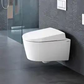 Унітаз-біде підвісний AquaClean Sela Geberit 146.145.11.1 — вид ззаду