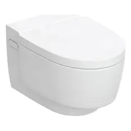 Унитаз-биде подвесной AquaClean Mera Comfort Geberit 146.210.11.1 — вид на белом фоне