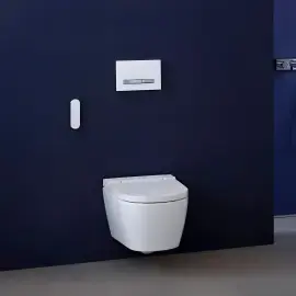 Унітаз-біде підвісний AquaClean Sela Geberit 146.220.11.1 — бічний ракурс