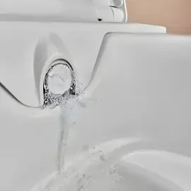 Унітаз-біде підвісний AquaClean Alba Geberit 146.350.01.1 — технічне креслення з розмірами