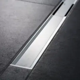 Комплект душовий трап CleanLine L30-90 см Geberit 154.150.00.1+154.450.KS.1 — вид спереду