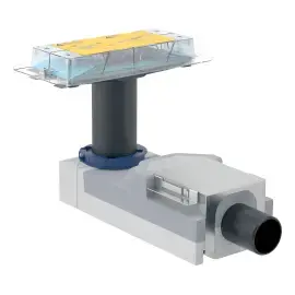 Комплект душовий трап CleanLine L30-90 см Geberit 154.150.00.1+154.450.KS.1 — вид всередину
