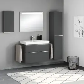 Умивальник iCon Geberit 124090000 — вид згори