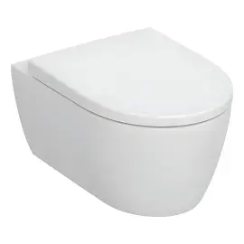 Унитаз подвесной iCon Geberit 503.045.00.1 — вид на белом фоне