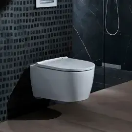 Унитаз подвесной One Geberit 500.201.01.1 — боковой ракурс