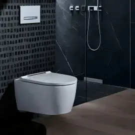Унітаз підвісний One Geberit 500.202.01.1 — вид спереду