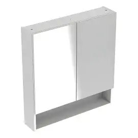 Дзеркальна шафа Selnova Square Geberit 501.268.00.1 Білий — вид на білому тлі