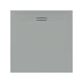 Душовий піддон Sestra Geberit 550.260.00.2 Сірий — вид на білому тлі
