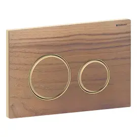 Змивна клавіша Sigma50 round Geberit 115.652.JX.1 — вид спереду