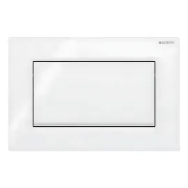 Змивна клавіша Sigma10 square Geberit 115.893.KJ.1 — вид на білому тлі