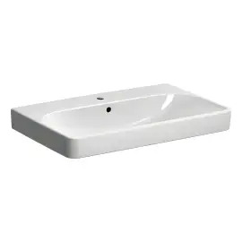 Умивальник Smyle Square Geberit 500.249.01.1 — вид на білому тлі