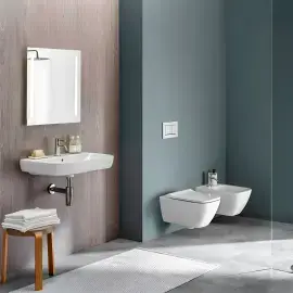 Унітаз підвісний Smyle Square Geberit 500.685.01.1 — вид спереду