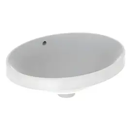 Умивальник VariForm Geberit 500.709.01.2 — вид на білому тлі
