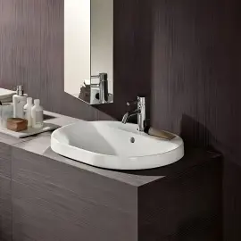 Умивальник VariForm Geberit 500.725.01.2 — вид спереду
