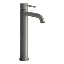 Змішувач для раковини Gessi316 Gessi 54009-239 Steel Brushed — вид на білому тлі
